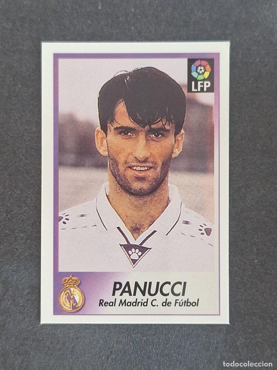 Cromos de f&uacute;tbol: L1 PANUCCI REAL MADRID 306 BOLLYCAO FUTBOL LIGA 1996 1997 96 97 NUNCA PEGADO SIN PEGAR