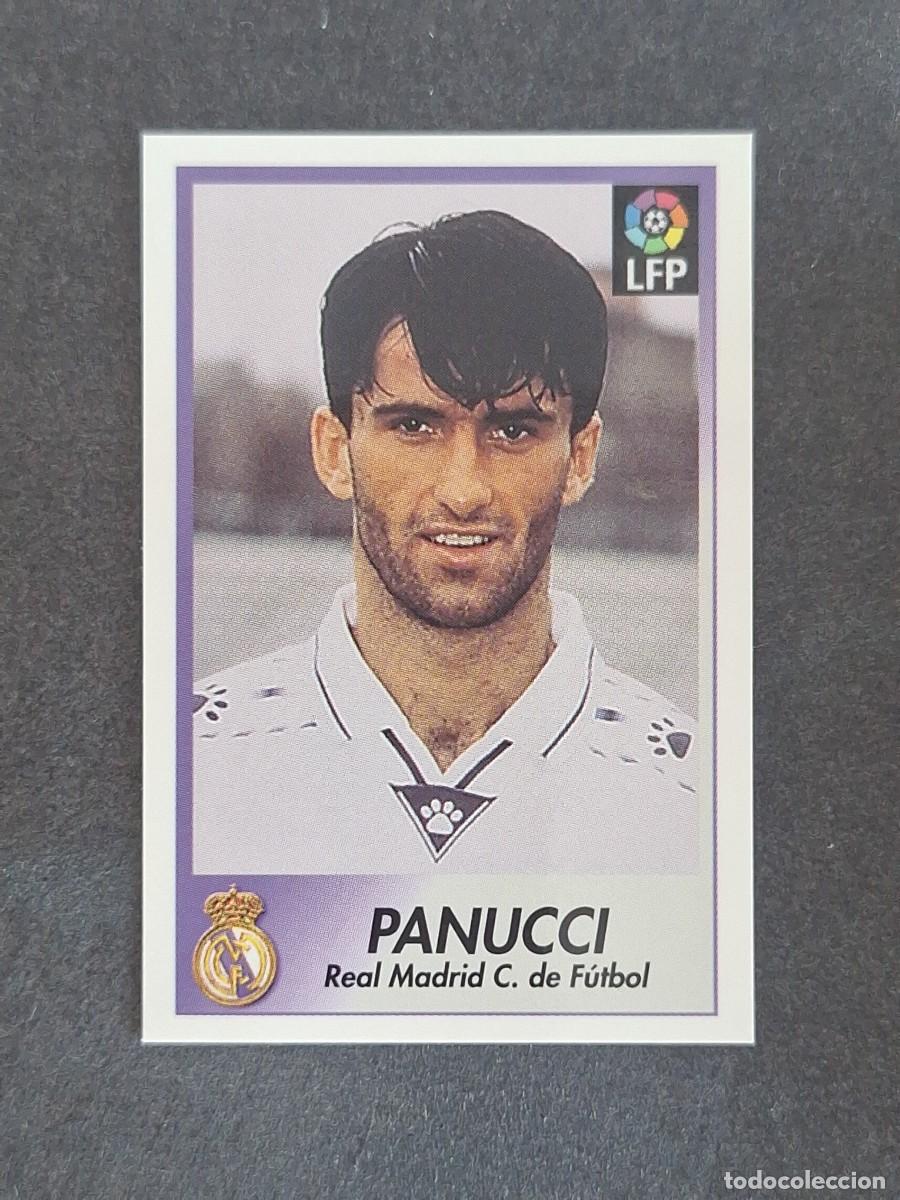 Cromos de f&uacute;tbol: L1 PANUCCI REAL MADRID 306 BOLLYCAO FUTBOL LIGA 1996 1997 96 97 NUNCA PEGADO SIN PEGAR