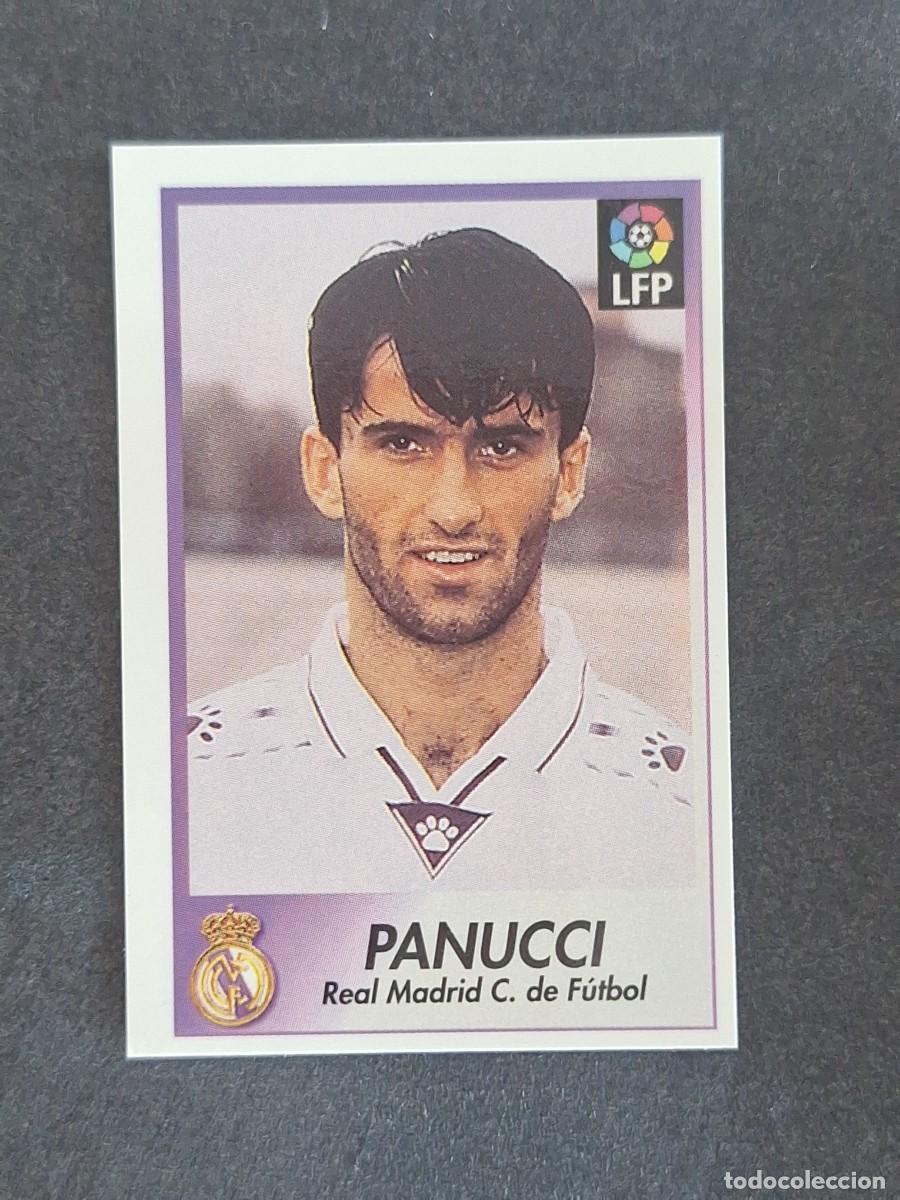 Cromos de f&uacute;tbol: L1 PANUCCI REAL MADRID 306 BOLLYCAO FUTBOL LIGA 1996 1997 96 97 NUNCA PEGADO SIN PEGAR