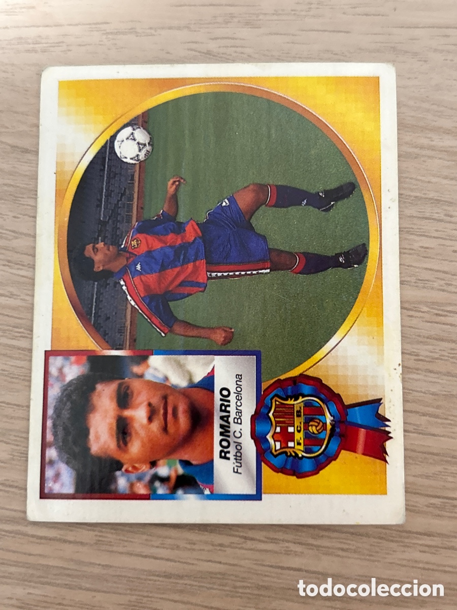 Cromos de f&uacute;tbol: ROMARIO F. C. BARCELONA LIGA ESTE 1994 1995 94 95 NUNCA PEGADO SIN PEGAR