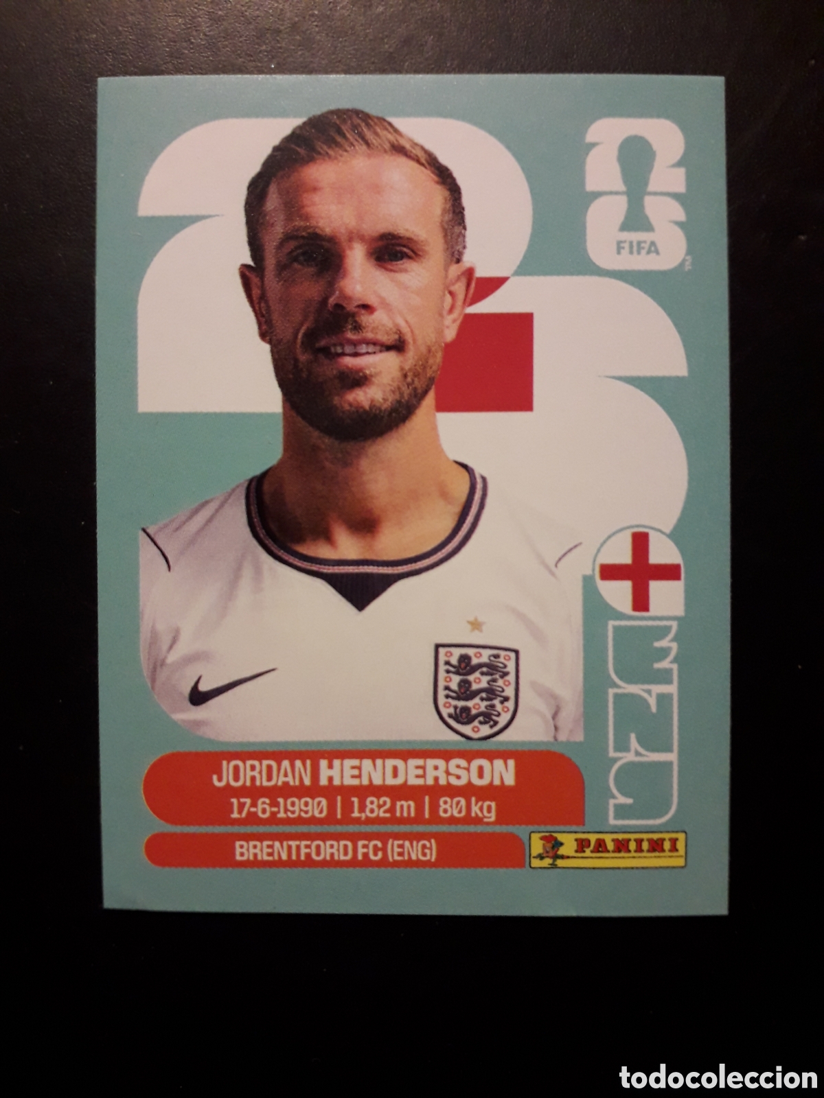 Cromos de f&uacute;tbol: HENDERSON INGLATERRA ENG 9 MUNDIAL F&Uacute;TBOL 2026 FIFA WORLD CUP PANINI SIN PEGAR PEDIDO M&Iacute;NIMO 3&euro;