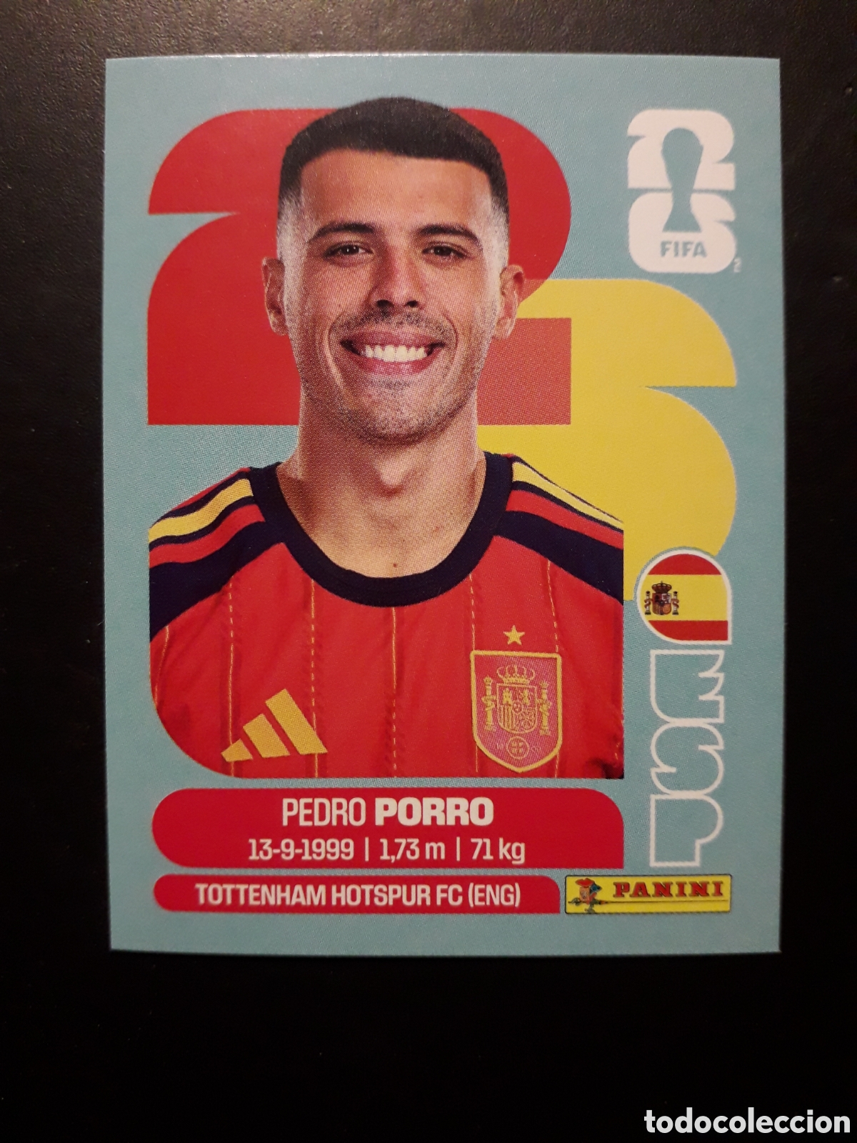 Cromos de f&uacute;tbol: PEDRO PORRO ESPA&Ntilde;A ESP 6 MUNDIAL F&Uacute;TBOL 2026 FIFA WORLD CUP PANINI SIN PEGAR PEDIDO M&Iacute;NIMO 3&euro;