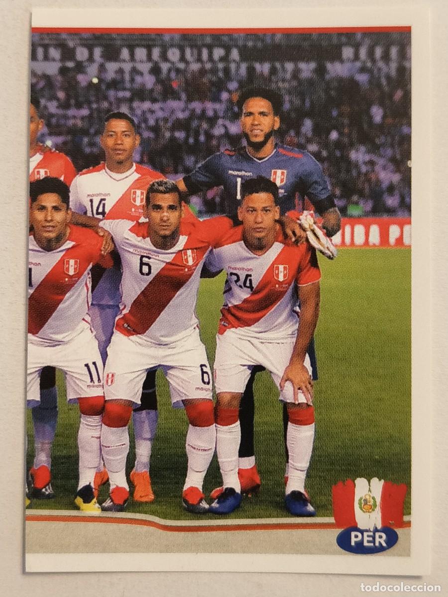 Cromos de f&uacute;tbol: #87 ALINEACION (PERU) COPA AMERICA BRASIL 2019 PANINI