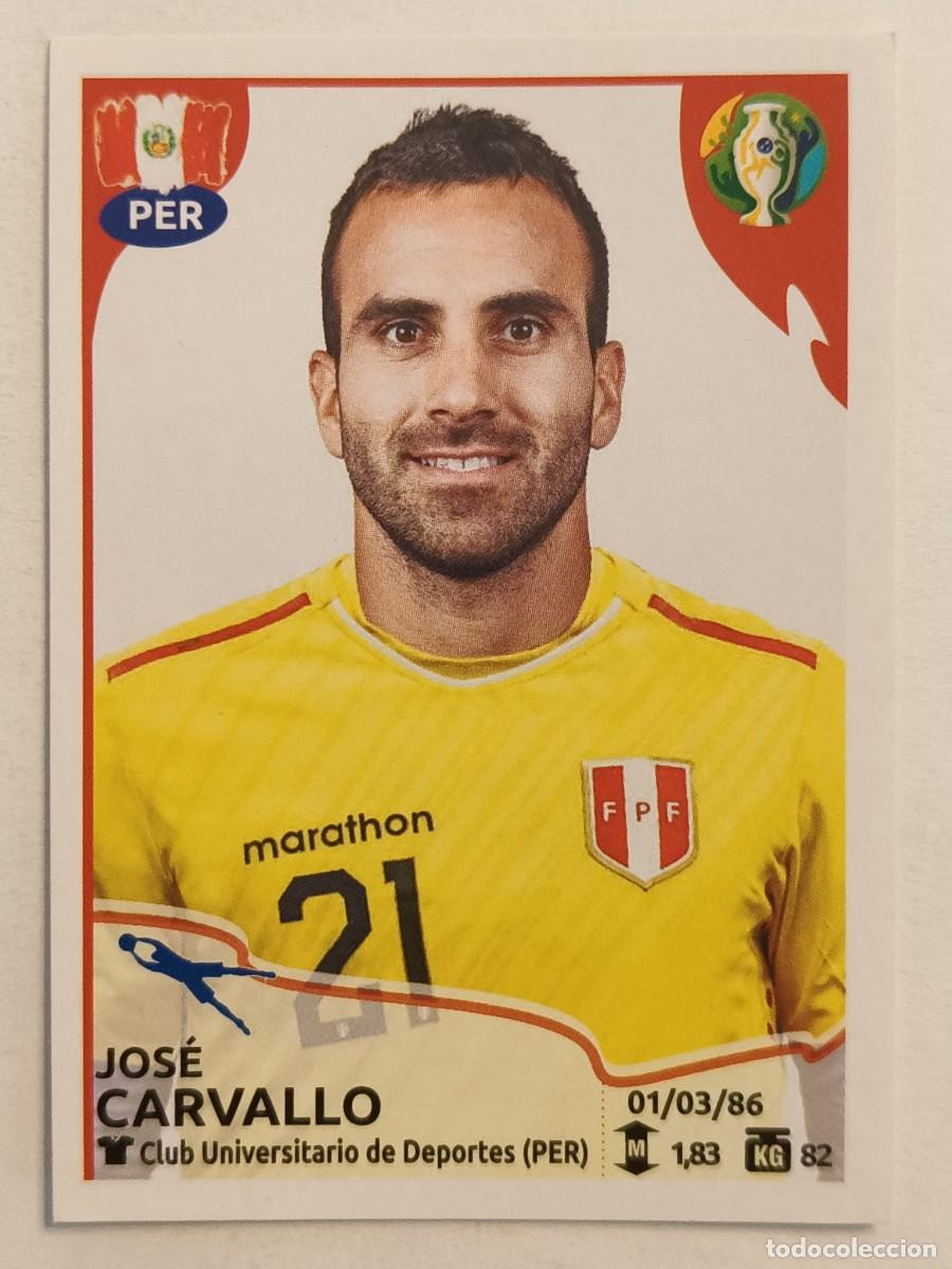 Cromos de f&uacute;tbol: #89 CARVALLO (PERU) COPA AMERICA BRASIL 2019 PANINI