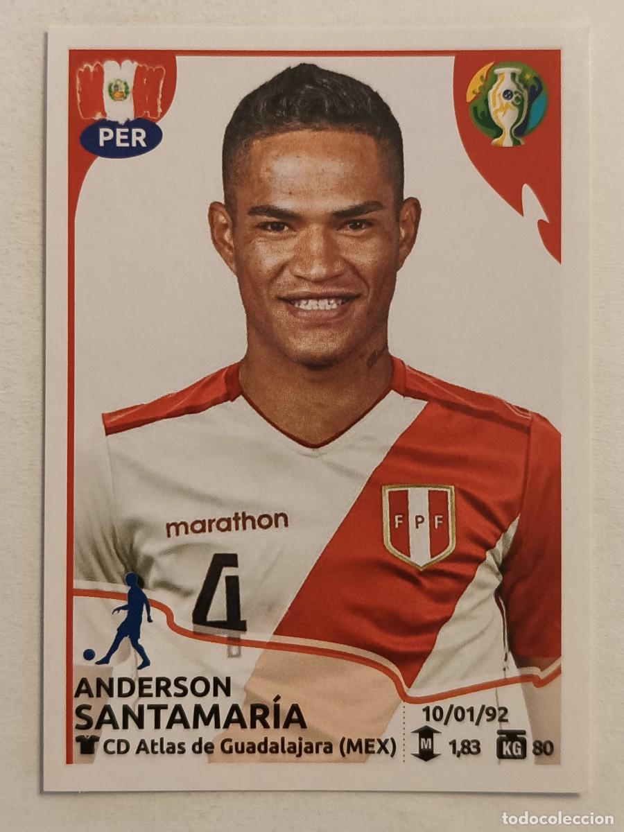 Football Stickers: #90 SANTAMARIA (PERU) COPA AMERICA BRASIL 2019 PANINI