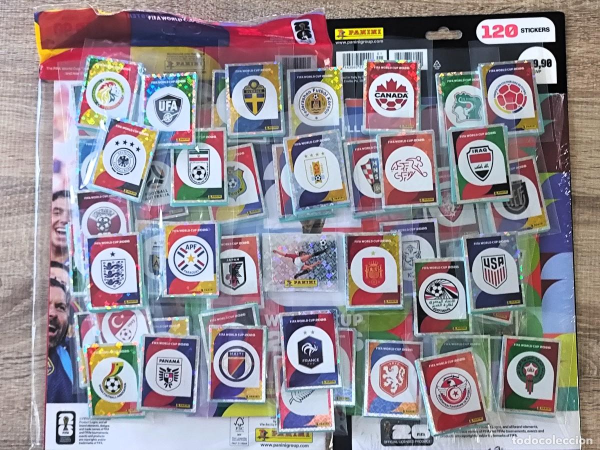 Cromos de f&uacute;tbol: COLECCI&Oacute;N COMPLETA SIN PEGAR MUNDIAL 2026 980 CROMOS STICKERS + &Aacute;LBUM + UPDATE SET + WINNER POSTER