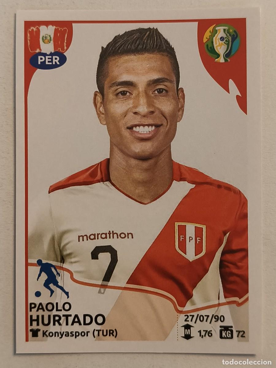 Cromos de f&uacute;tbol: #97 HURTADO (PERU) COPA AMERICA BRASIL 2019 PANINI