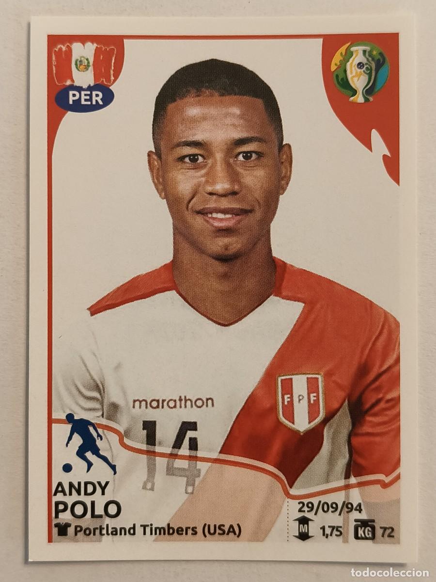Cromos de f&uacute;tbol: #101 POLO (PERU) COPA AMERICA BRASIL 2019 PANINI