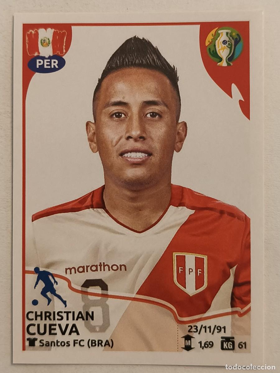 Cromos de f&uacute;tbol: #102 CUEVA (PERU) COPA AMERICA BRASIL 2019 PANINI