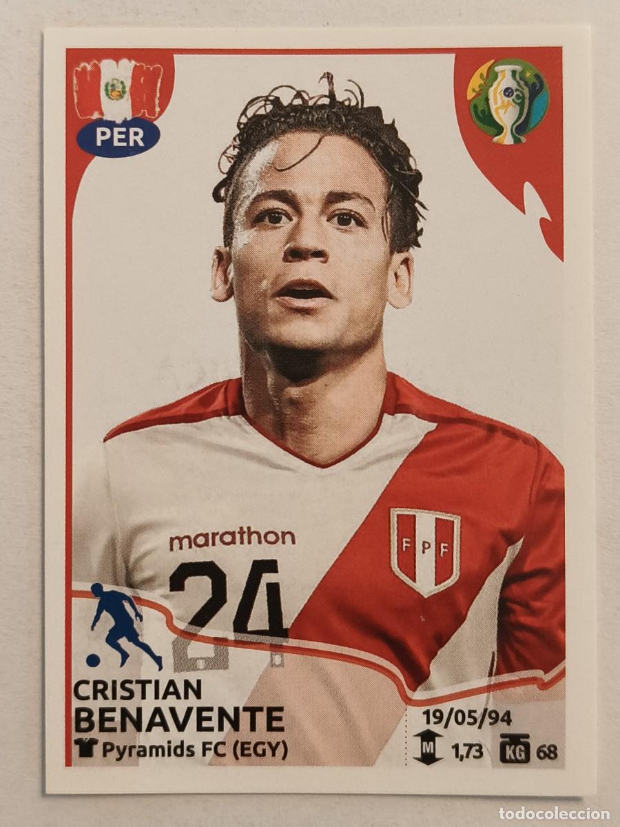 Cromos de f&uacute;tbol: #103 BENAVENTE (PERU) COPA AMERICA BRASIL 2019 PANINI