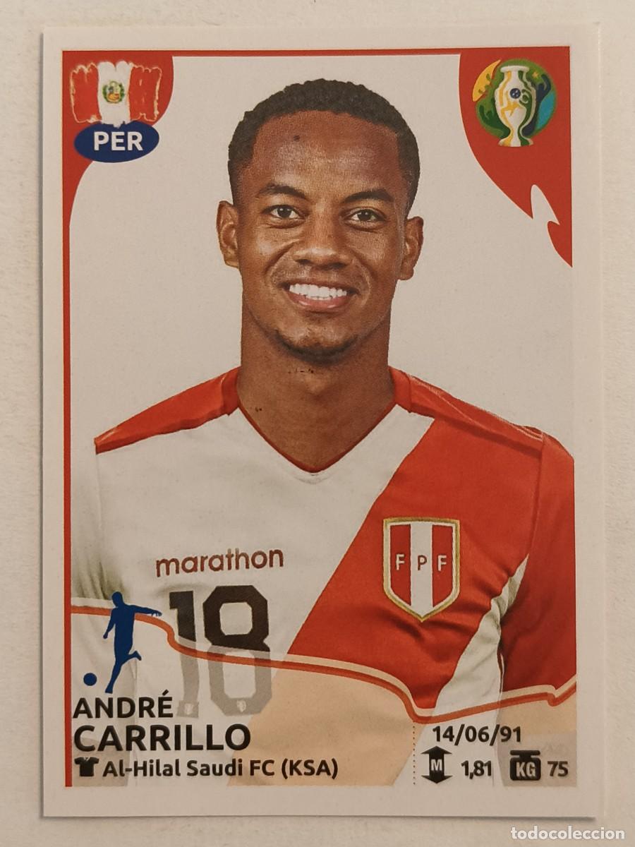 Cromos de f&uacute;tbol: #104 CARRILLO (PERU) COPA AMERICA BRASIL 2019 PANINI