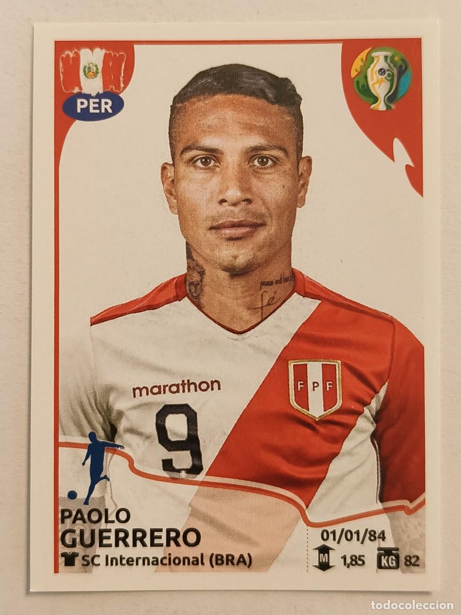 Cromos de f&uacute;tbol: #105 GUERRERO (PERU) COPA AMERICA BRASIL 2019 PANINI