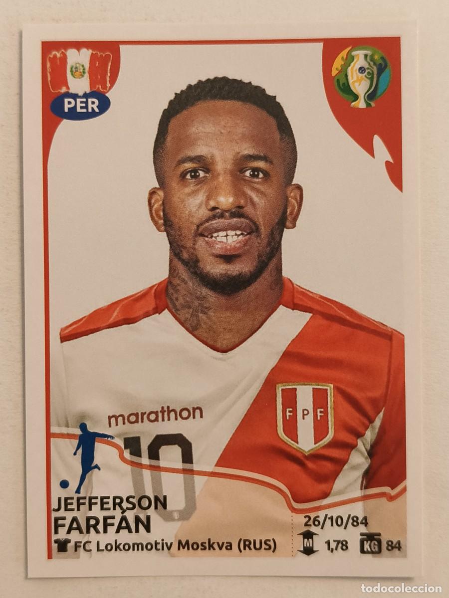 Cromos de f&uacute;tbol: #106 FARFAN (PERU) COPA AMERICA BRASIL 2019 PANINI