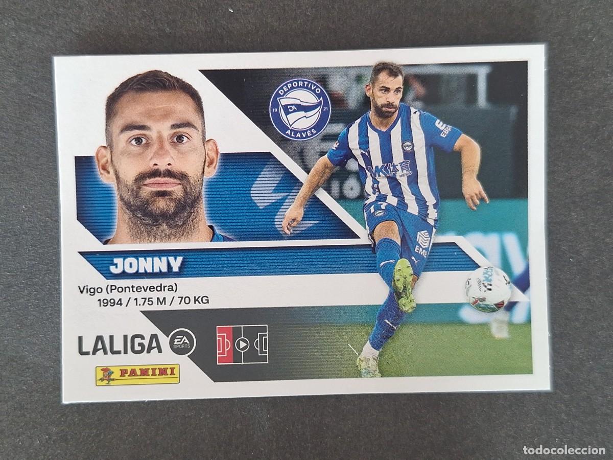 Cromos de f&uacute;tbol: L2 JONNY DEPORTIVO ALAVES LIGA ESTE 2026 2027 26 27 NUNCA PEGADO SIN PEGAR