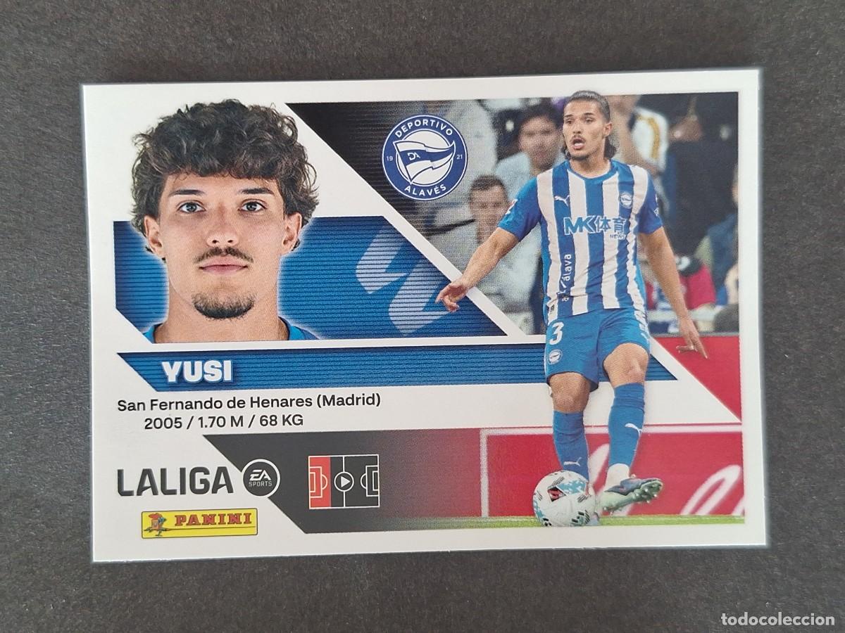 Cromos de f&uacute;tbol: L2 YUSI DEPORTIVO ALAVES LIGA ESTE 2026 2027 26 27 NUNCA PEGADO SIN PEGAR