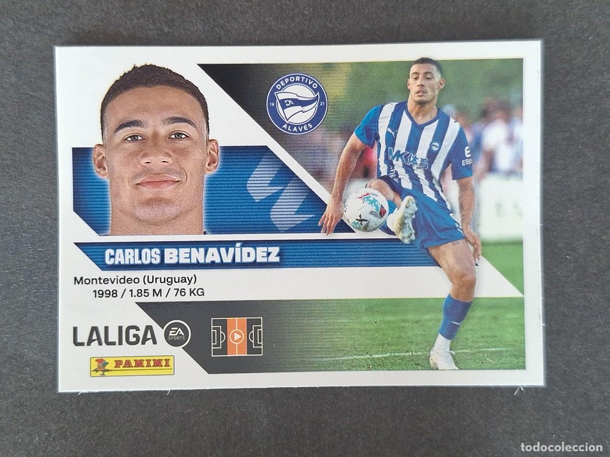 Cromos de f&uacute;tbol: L2 BENAVIDEZ DEPORTIVO ALAVES LIGA ESTE 2026 2027 26 27 NUNCA PEGADO SIN PEGAR