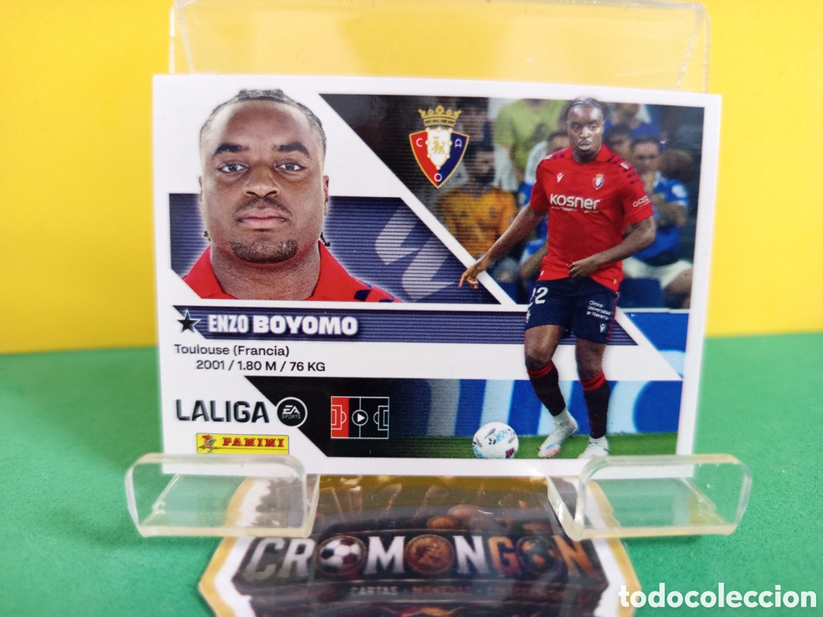 Fu&szlig;ball-Sticker: ❇️ CROMO ⚽ 6.- BOYOMO (OSASUNA) - COLECCIONES ESTE 2026/27 (PANINI) ❇️