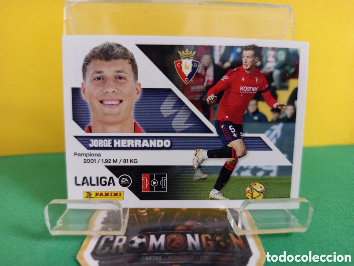 Fu&szlig;ball-Sticker: ❇️ CROMO ⚽ 7.- HERRANDO (OSASUNA) - COLECCIONES ESTE 2026/27 (PANINI) ❇️