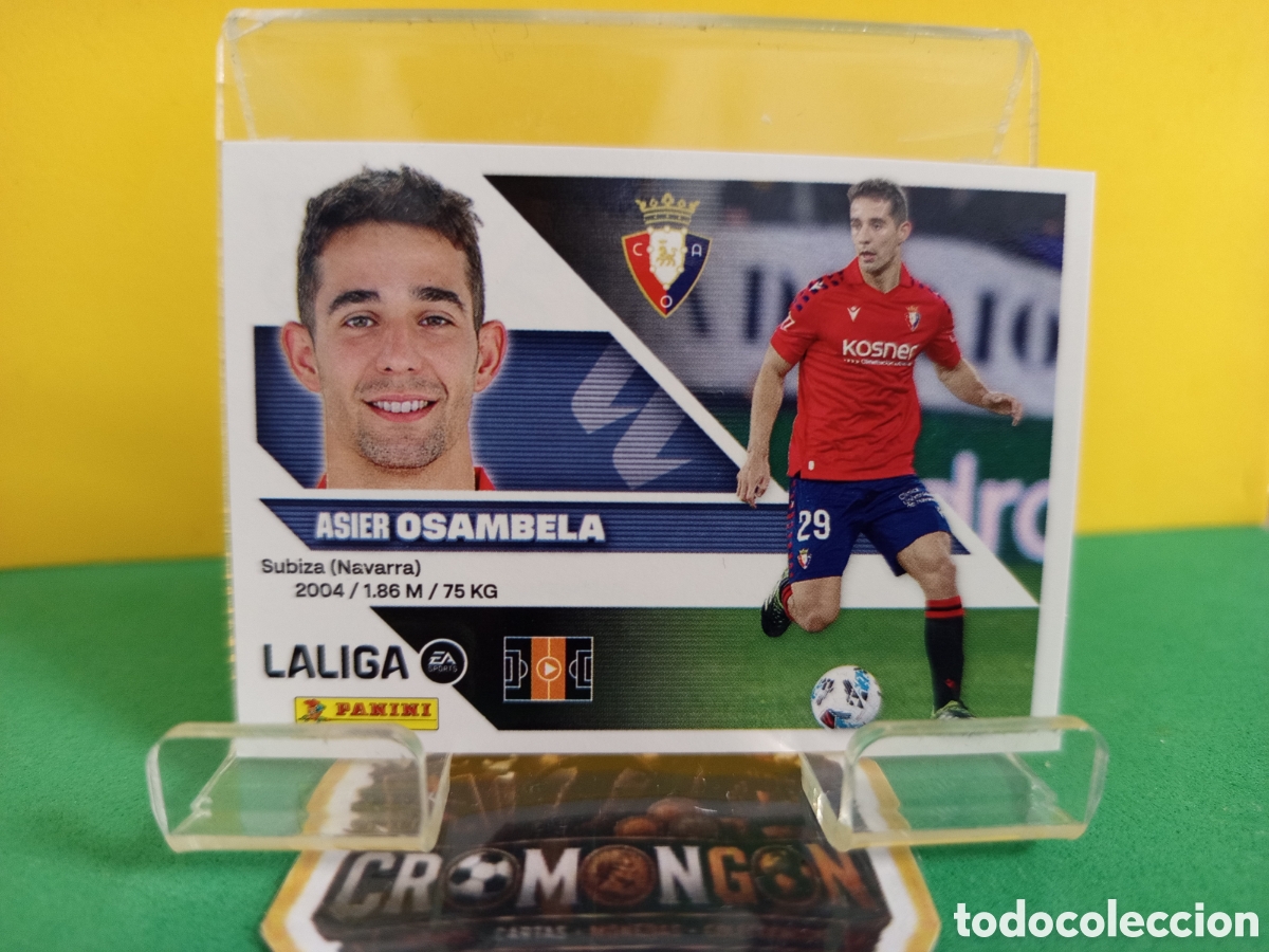 Cromos de f&uacute;tbol: ❇️ CROMO ⚽ 10.- OSAMBELA (OSASUNA) - COLECCIONES ESTE 2026/27 (PANINI) ❇️
