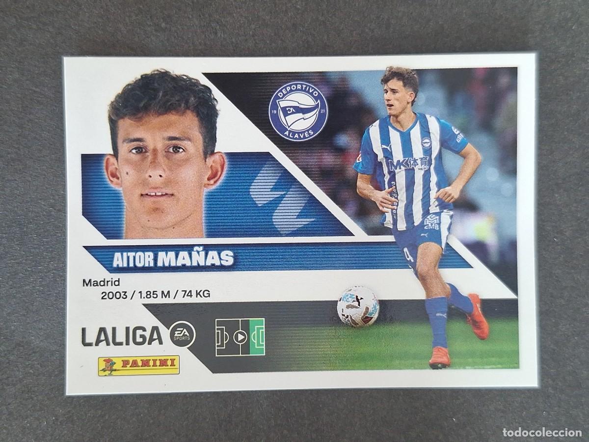 Cromos de f&uacute;tbol: L2 MA&Ntilde;AS DEPORTIVO ALAVES LIGA ESTE 2026 2027 26 27 NUNCA PEGADO SIN PEGAR