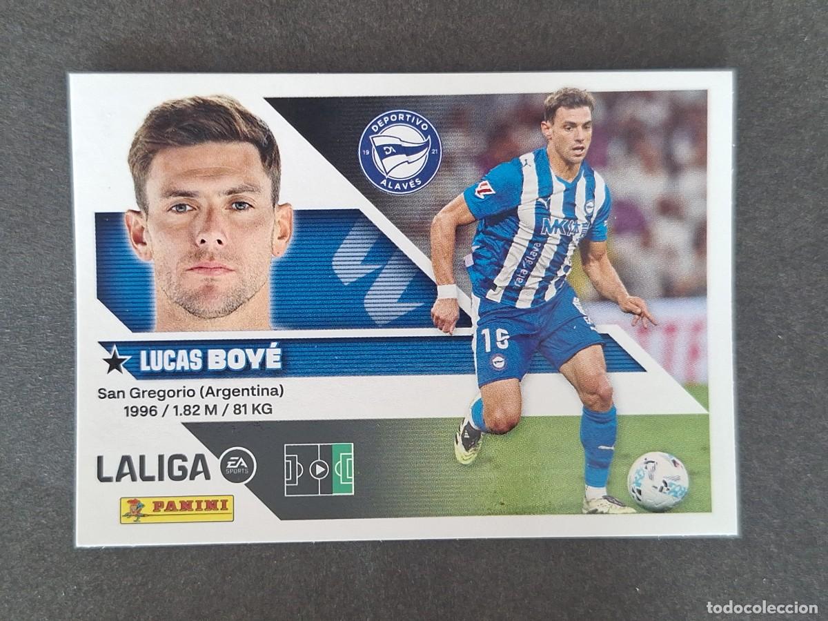 Cromos de f&uacute;tbol: L2 BOYE DEPORTIVO ALAVES LIGA ESTE 2026 2027 26 27 NUNCA PEGADO SIN PEGAR