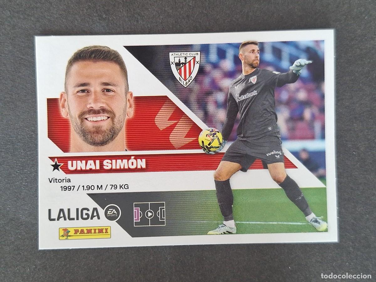 Cromos de f&uacute;tbol: L2 UNAI SIMON ATHLETIC CLUB DE BILBAO LIGA ESTE 2026 2027 26 27 NUNCA PEGADO SIN PEGAR