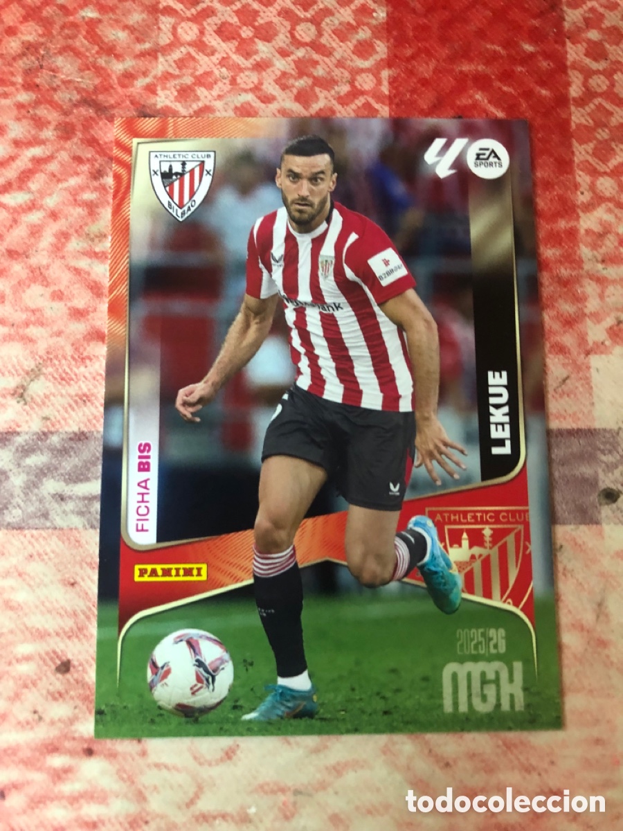 Cromos de f&uacute;tbol: Panini MEGACRACKS MGK Liga 2025 2026 25 26 - 40 bis Lekue