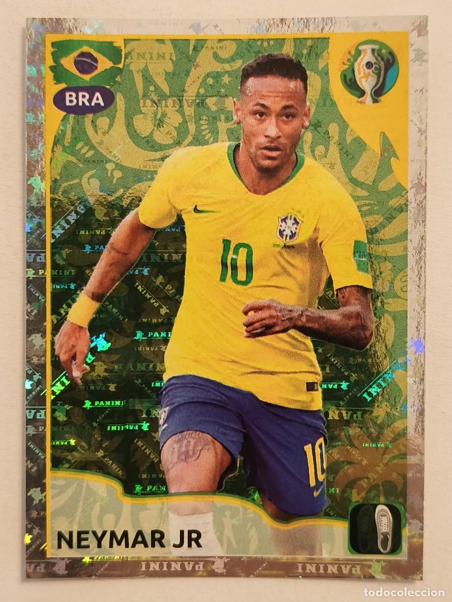 Cromos de f&uacute;tbol: #115 NEYMAR JR (BRASIL) COPA AMERICA BRASIL 2019 PANINI