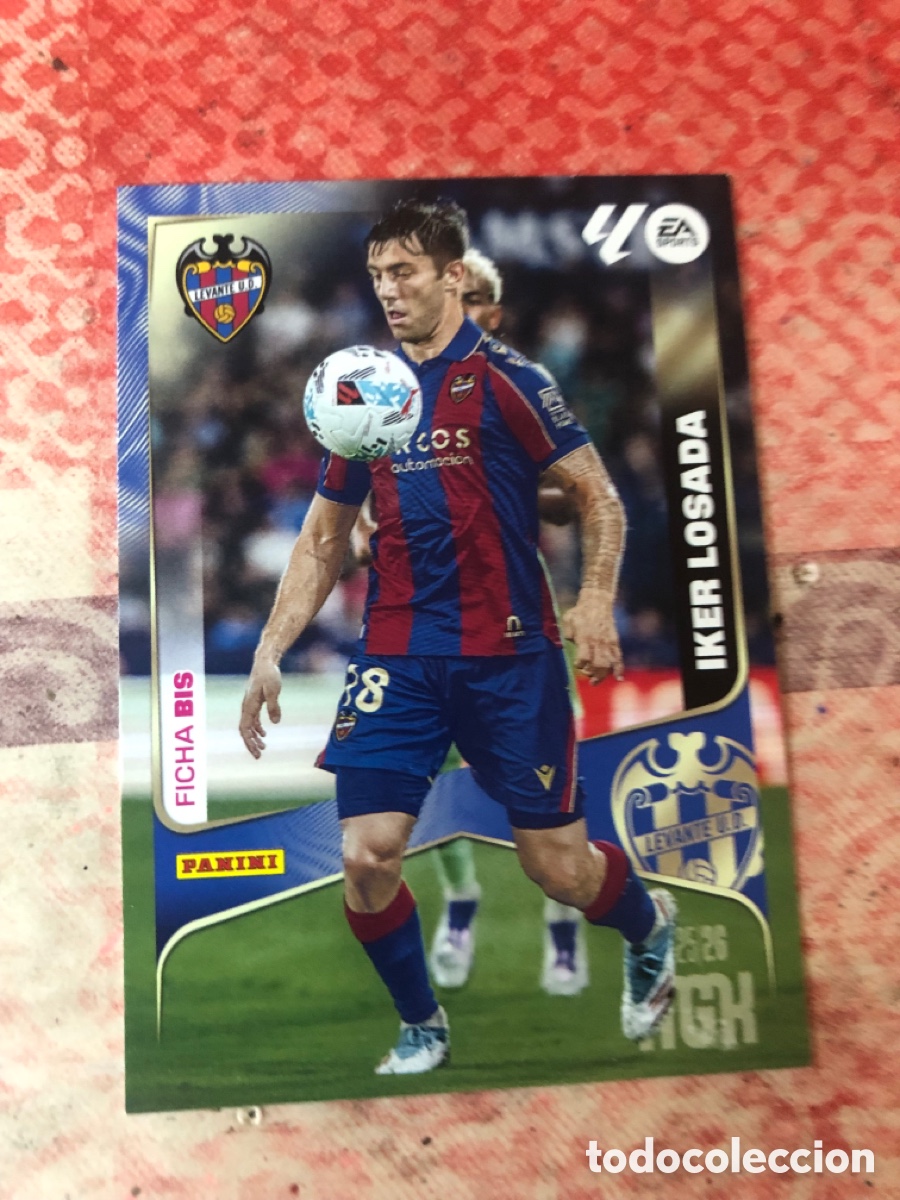 Cromos de f&uacute;tbol: Iker Losada n&uacute;mero 209 Bis del Levante megacracks 25-26 2025-2026