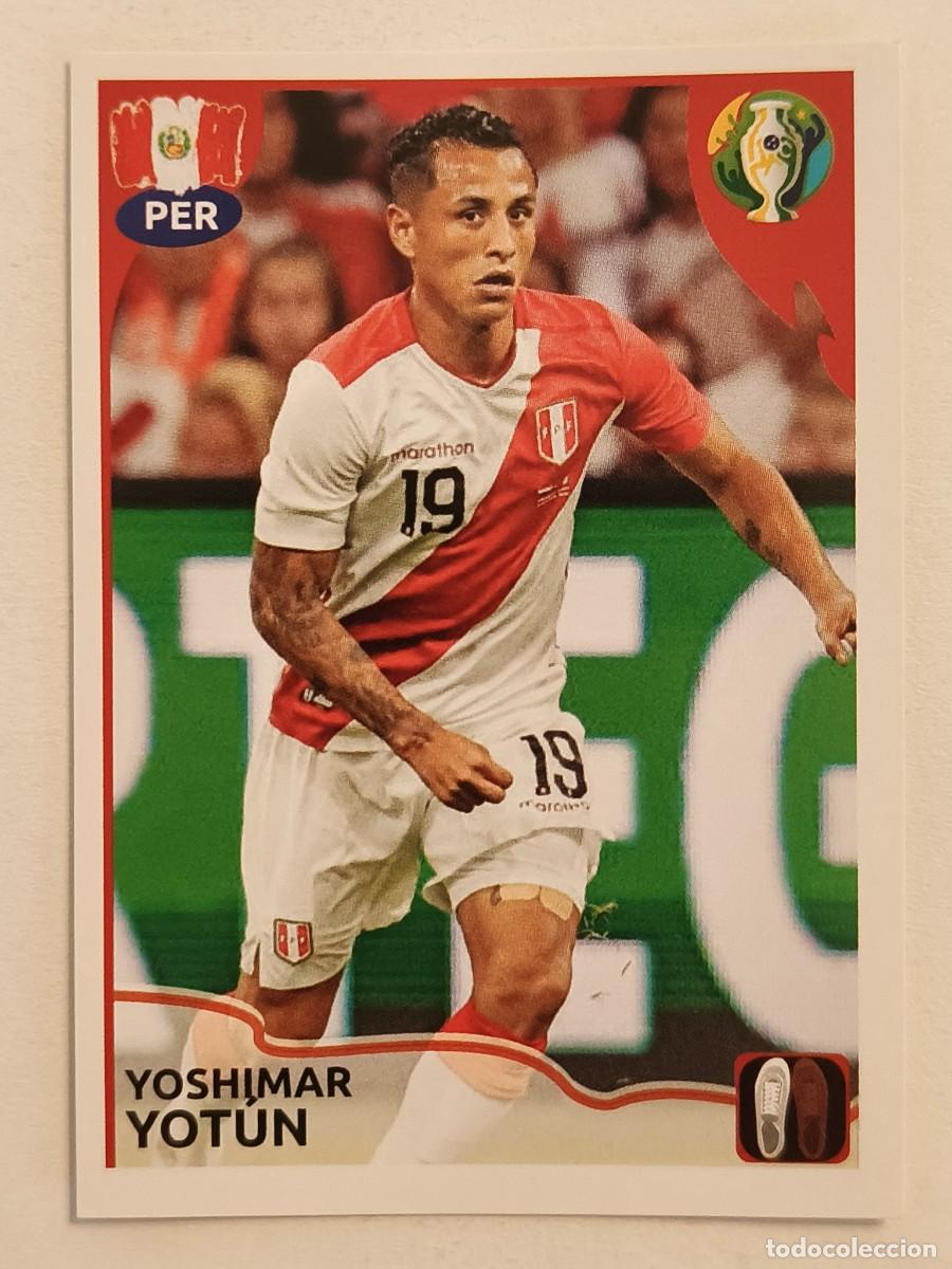 Cromos de f&uacute;tbol: #121 YOTUN (PERU) COPA AMERICA BRASIL 2019 PANINI