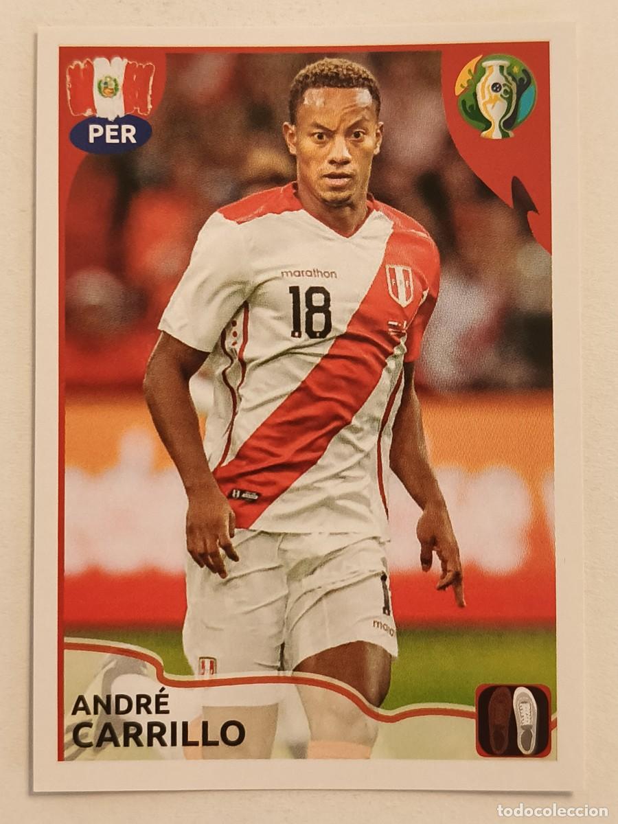 Cromos de f&uacute;tbol: #123 CARRILLO (PERU) COPA AMERICA BRASIL 2019 PANINI