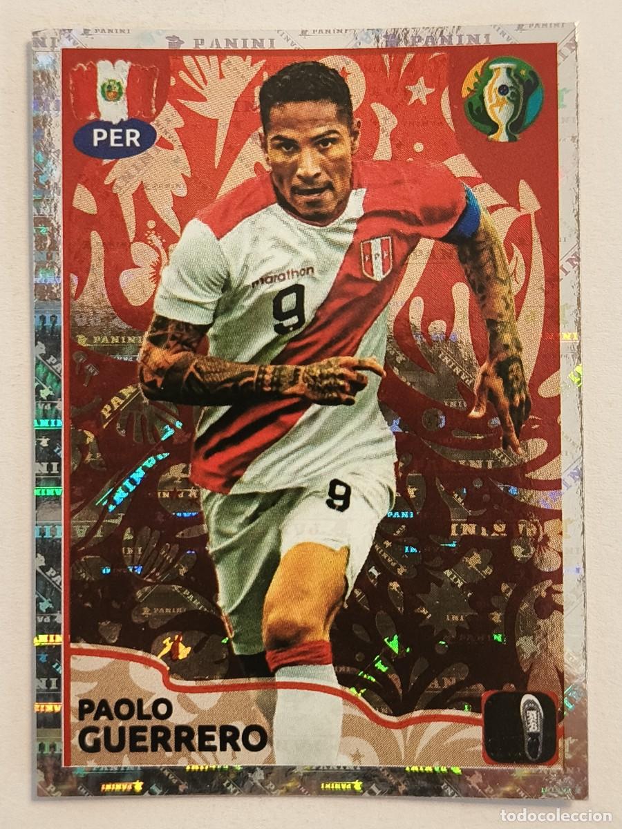 Cromos de f&uacute;tbol: #124 GUERRERO (PERU) COPA AMERICA BRASIL 2019 PANINI