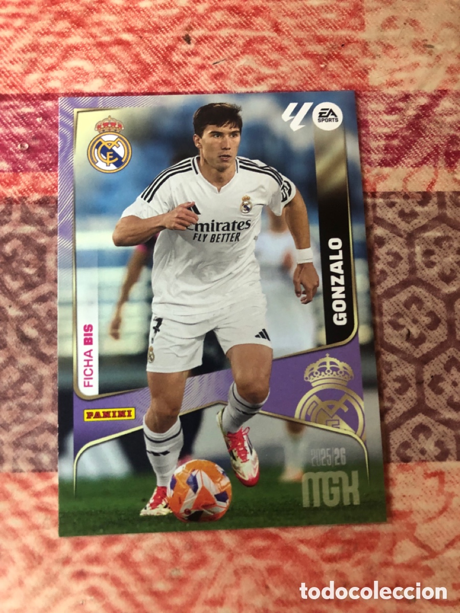 Cromos de f&uacute;tbol: 233 BIS GONZALO MEGACRACKS 2025 2026