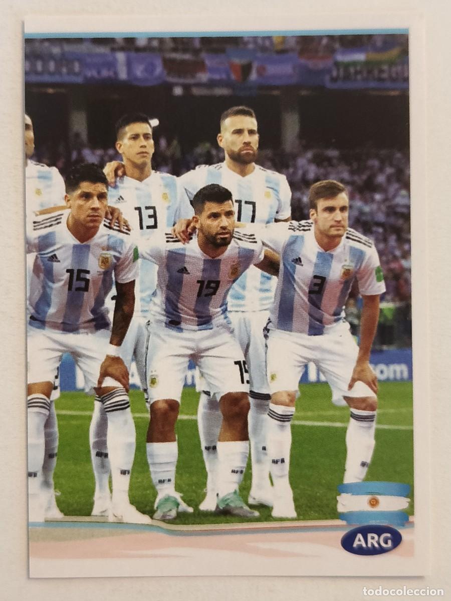 Cromos de f&uacute;tbol: #128 ALINEACION (ARGENTINA) COPA AMERICA BRASIL 2019 PANINI