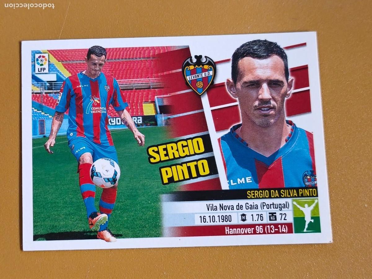 Cromos de f&uacute;tbol: sergio pinto, liga 2013 14 ultimos fichajes