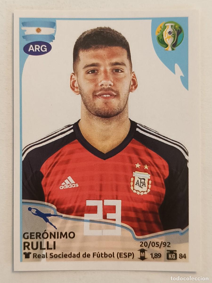 Cromos de f&uacute;tbol: #129 RULLI (ARGENTINA) COPA AMERICA BRASIL 2019 PANINI