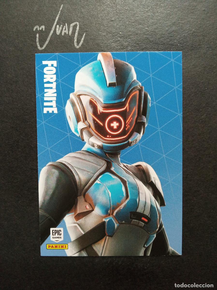 Cromos de f&uacute;tbol: N&ordm; 69 RARE OUTFIT THE PARADIGM FORTNITE PANINI &reg; EPIC GAMES TCG TRADING CARD GAME 2020
