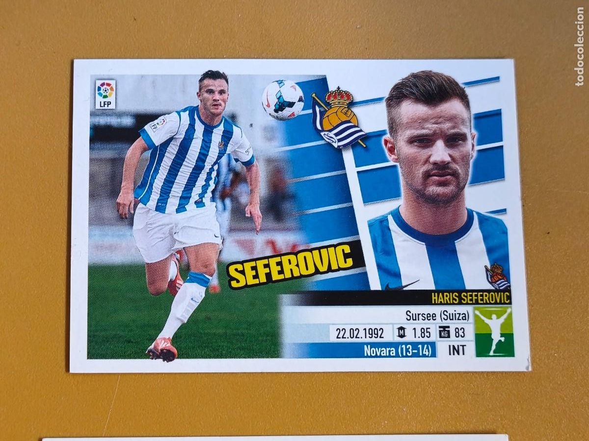 Cromos de f&uacute;tbol: seferovic, liga 2013 14 ultimos fichajes