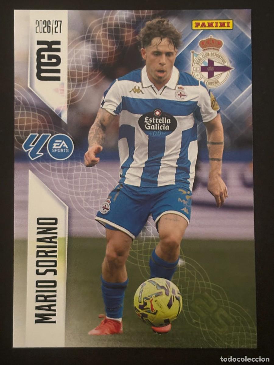 Football Stickers: 138 MARIO SORIANO DEPORTIVO MEGACRACKS MGK 26-27 2026-2027 PANINI LIGA