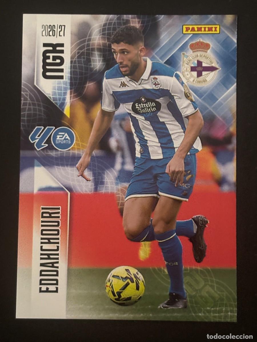 Football Stickers: 143 EDDAHCHOURI DEPORTIVO MEGACRACKS MGK 26-27 2026-2027 PANINI LIGA