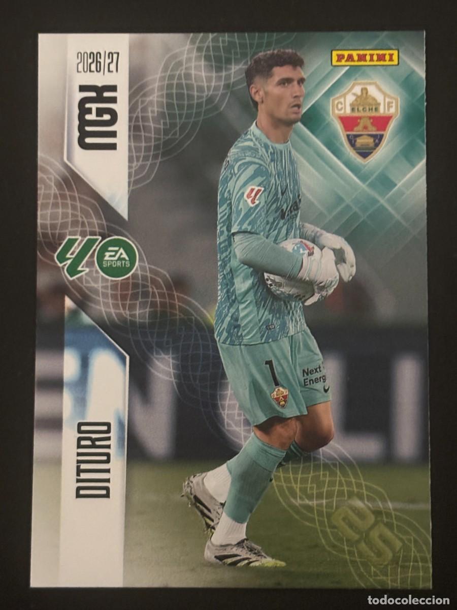 Football Stickers: 146 DITURO ELCHE MEGACRACKS MGK 26-27 2026-2027 PANINI LIGA