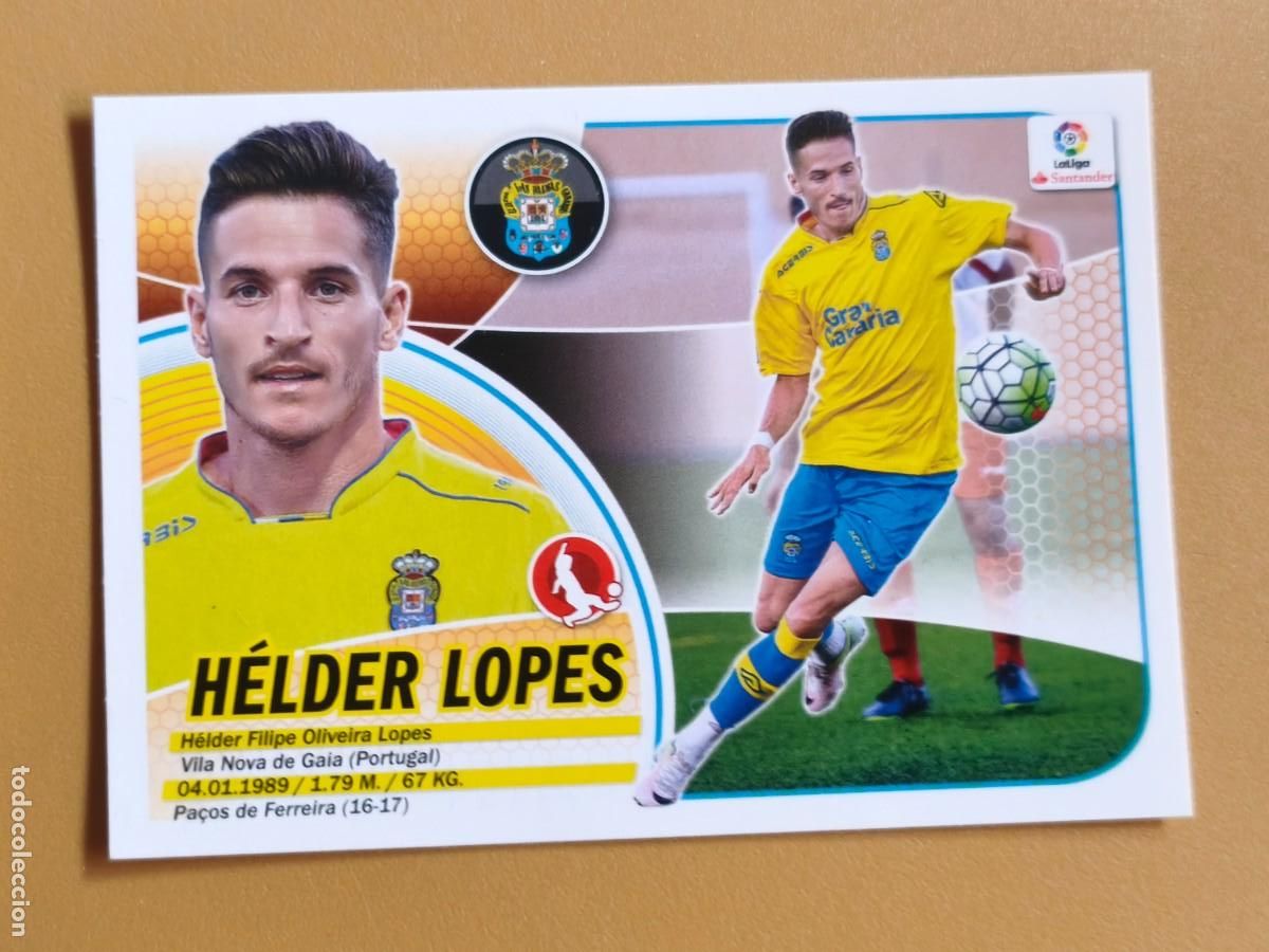 Cromos de f&uacute;tbol: helder lopes, liga 2016 17 ultimos fichajes