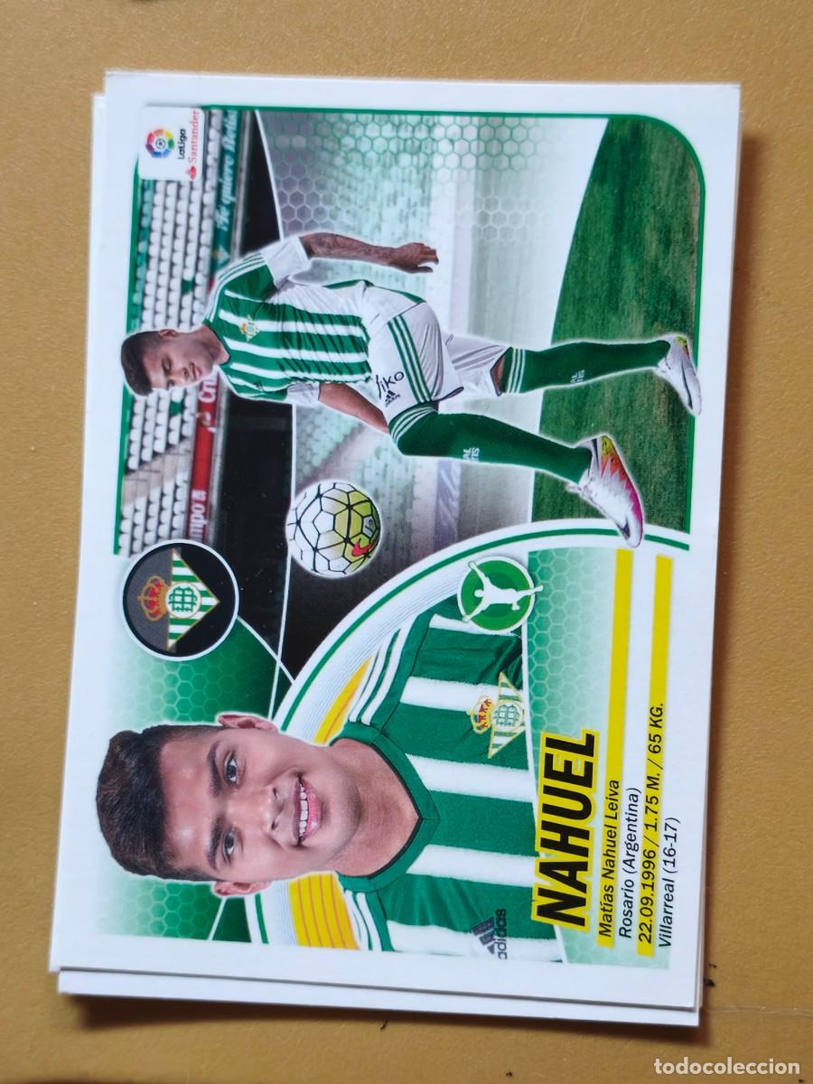 Cromos de f&uacute;tbol: nahuel, liga 2016 17 ultimos fichajes