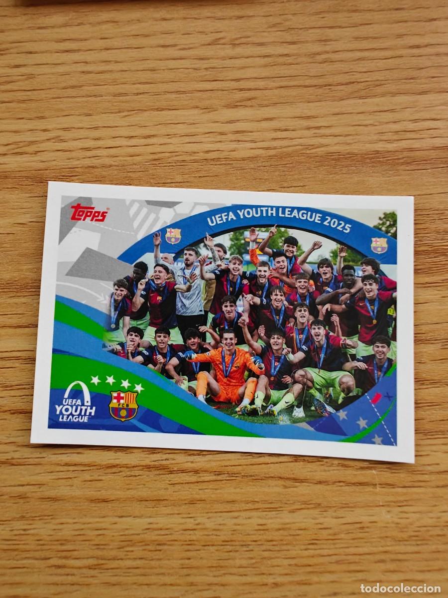 Cromos de Futebol: Youth League Winner 565 Topps UEFA Champions League Sticker 25 26 FC Barcelona 2025 2026