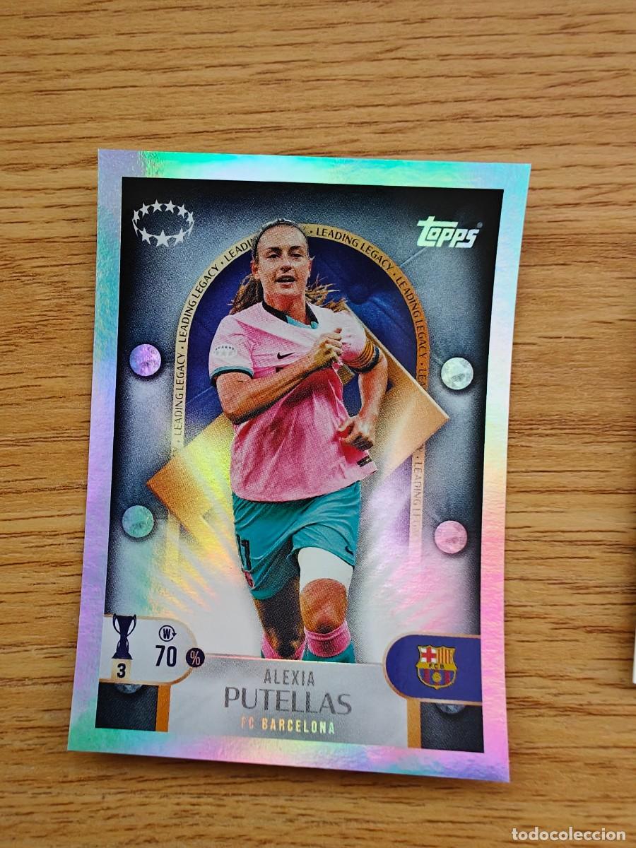 Cromos de Futebol: Alexia Putellas 281 Topps UEFA Champions League Sticker 25 26 Leading Legacy FC Barcelona 2025 2026