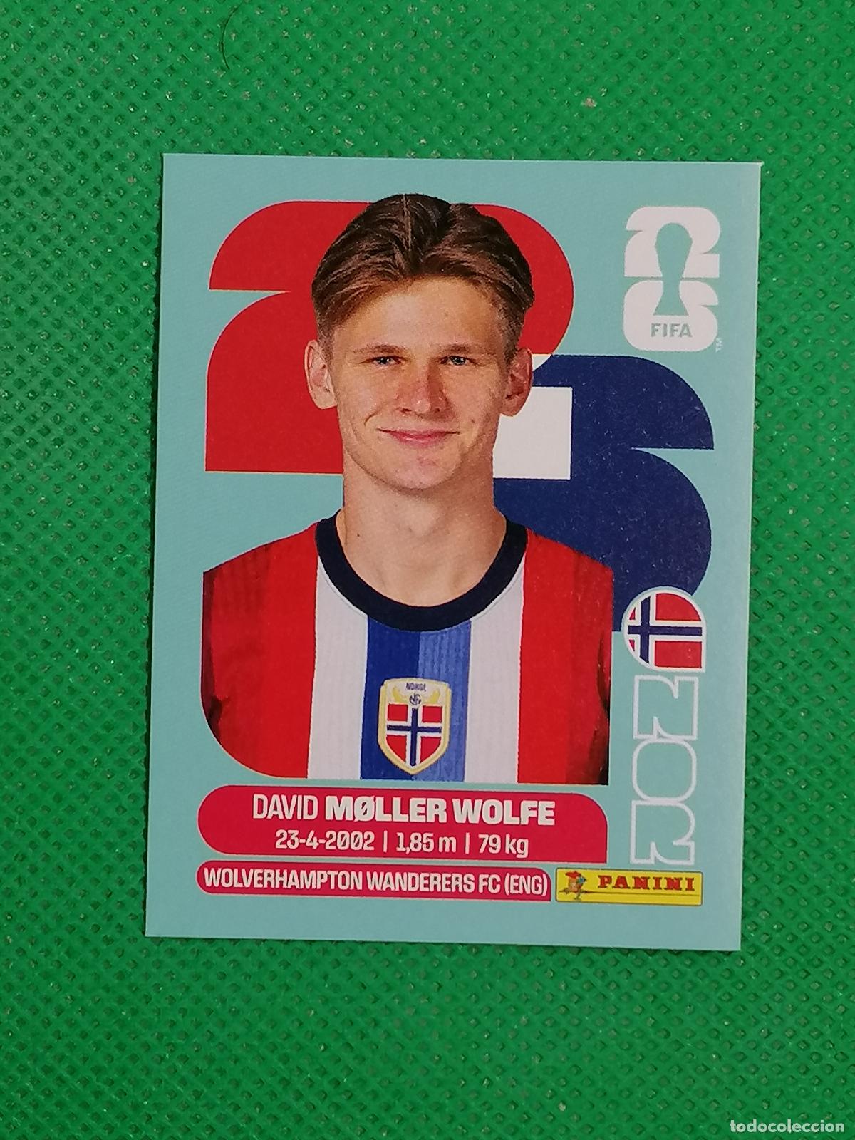 Cromos de Futebol: NOR 7 NOR7 DAVID MOLLER WOLFE NORUEGA ⚽ PANINI FIFA MUNDIAL WORLD CUP 26 2026 STICKER ⚽