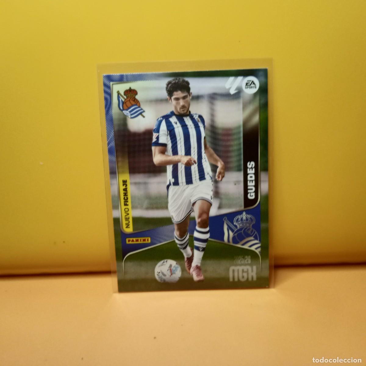 Fu&szlig;ball-Sticker: MEGACRACKS 2025 2026 25 26 (NUEVO FICHAJE) 2&ordf; EDICI&Oacute;N REAL SOCIEDAD GUEDES 472