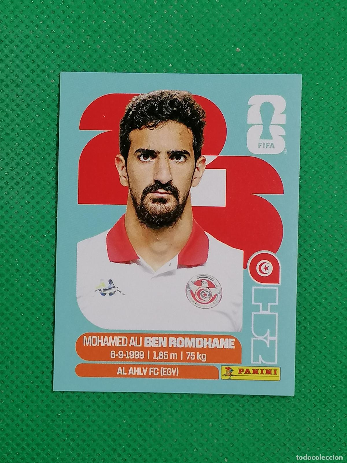 Football Stickers: TUN 12 TUN12 MOHAMED BEN ROMDHANE TUNEZ ⚽ PANINI FIFA MUNDIAL WORLD CUP 26 2026 STICKER ⚽