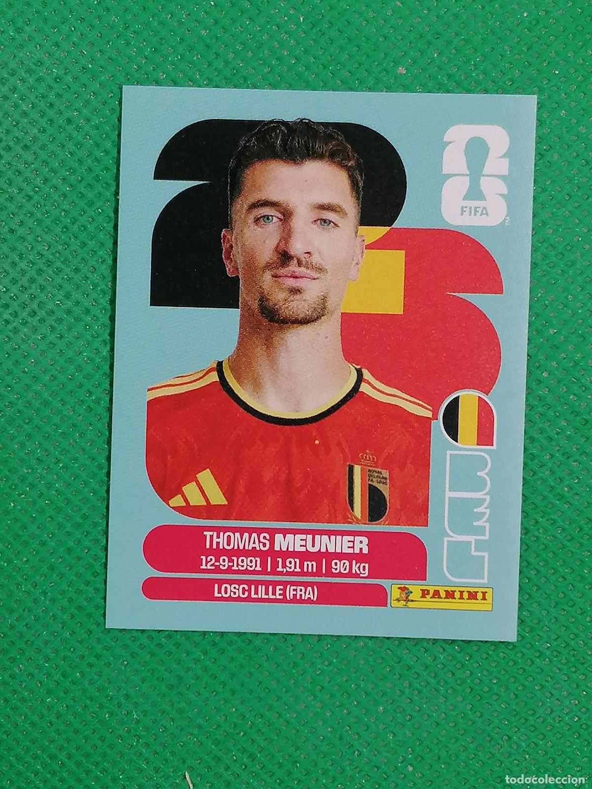 Football Stickers: BEL 8 BEL8 THOMAS MEUNIER BELGICA ⚽ PANINI FIFA MUNDIAL WORLD CUP 26 2026 STICKER ⚽