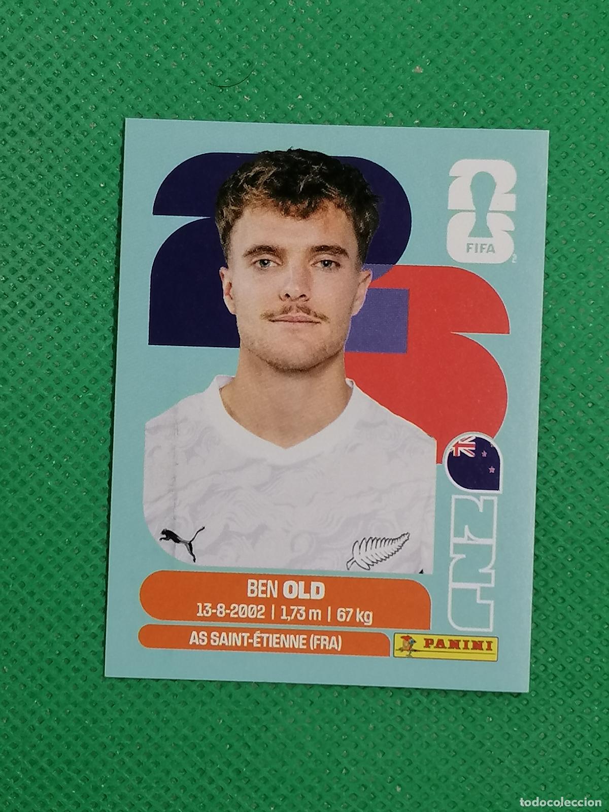 Football Stickers: NZL 16 NZL16 BEN OLD NUEVA ZELANDA ⚽ PANINI FIFA MUNDIAL WORLD CUP 26 2026 STICKER ⚽